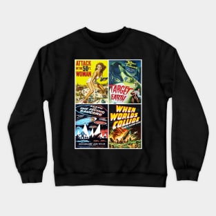 Sci-Fi Movie Poster Collection #13 Crewneck Sweatshirt